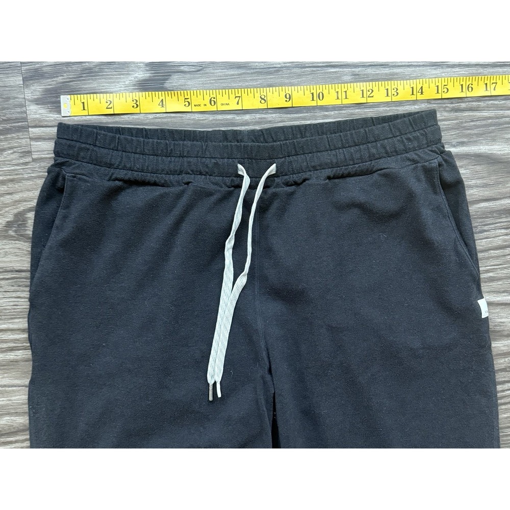 Women's Vuori Performance Joggers Black Heather Large Estimated Mid Rise - Picture 9 of 9